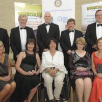 Naas Rotary Club Mid Summer Ball at The Kilashee Hotel in aid of Barrettstown House.Alan & Miriam Redmond, Tony & Denise Murray, Shane & Noelle Daly, Pat & Ruth Fay, Vincent & Kate Farry,   Photo. Jimmy Fullam.