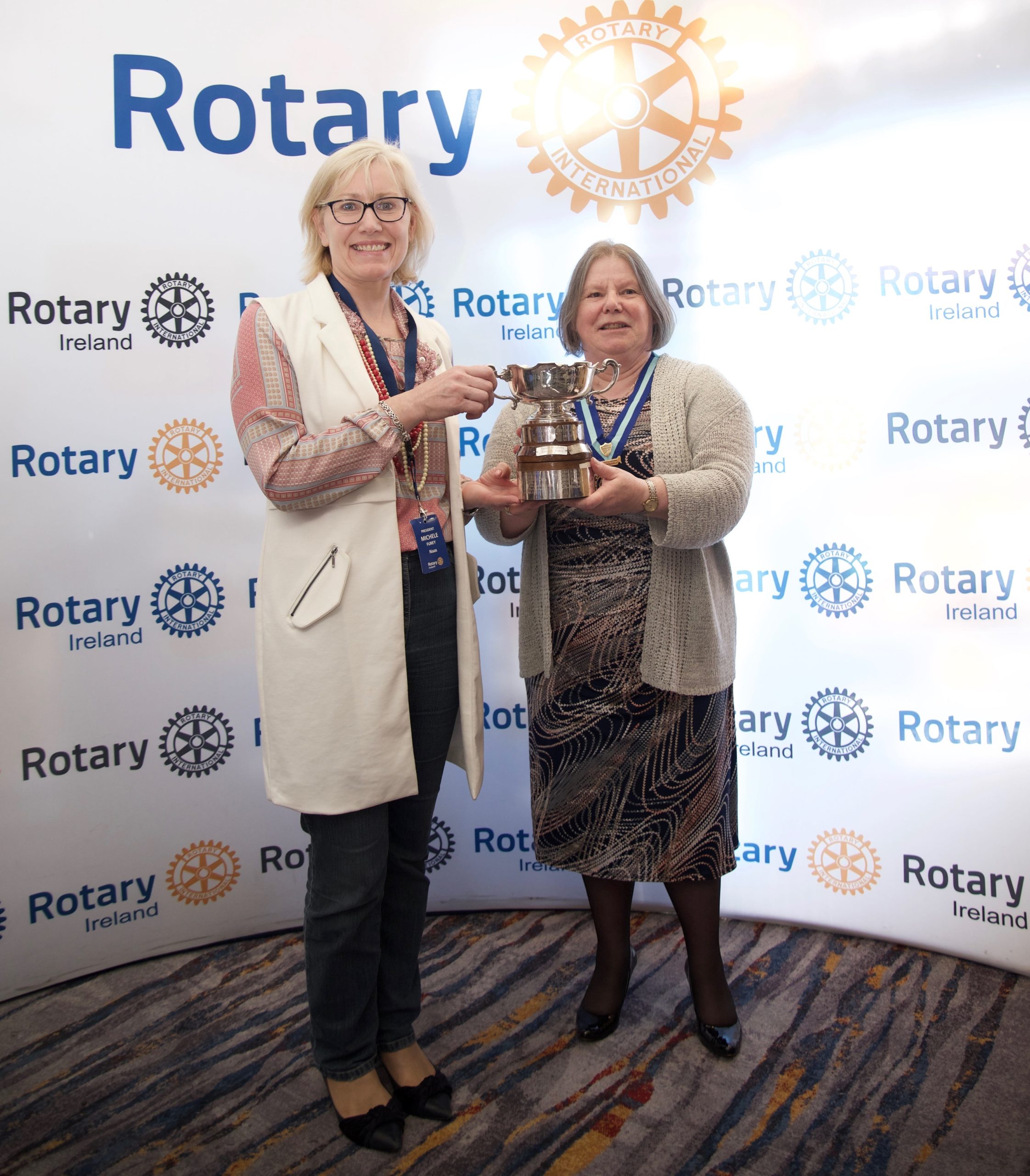 Naas Rotary Club received a District Award